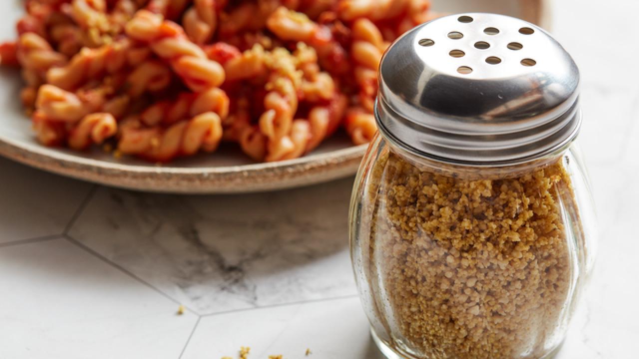 Homemade Vegan Parmesan Cheese