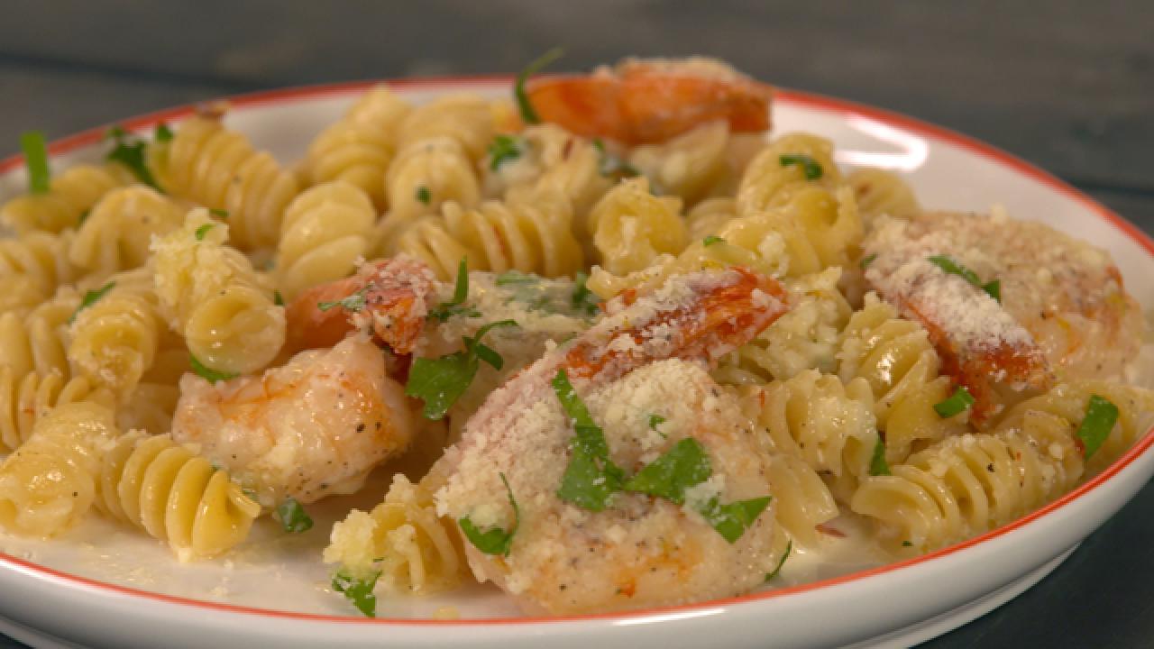 Alfredo Shrimp Scampi Dump
