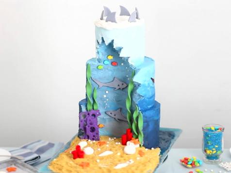 Cutaway Shark Cake