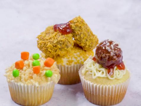 Food Imposter Cupcake Toppers