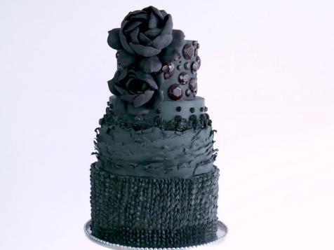 Black Wedding Cake