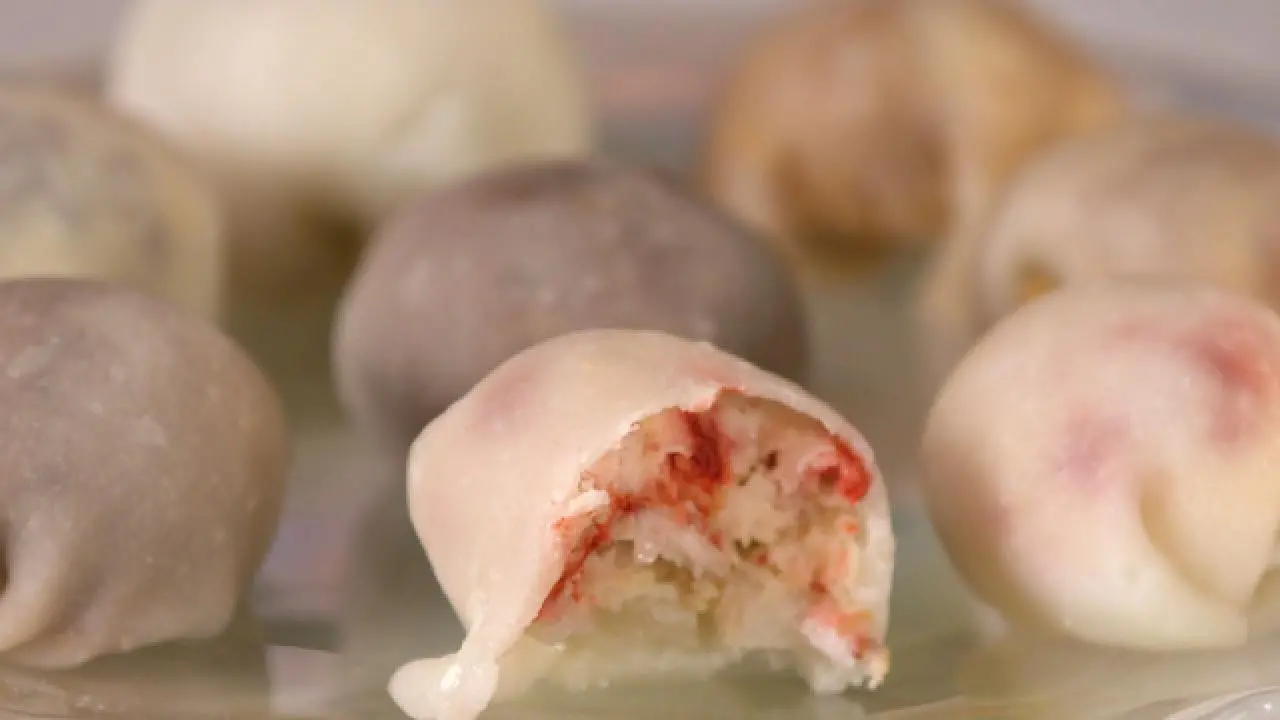Four-Flavor Mochi Cheesecakes