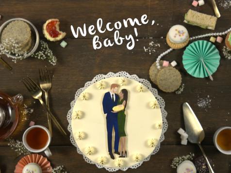 Baby Sussex Stork Cookies