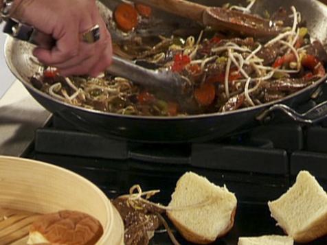 Stir Fry in a Bun