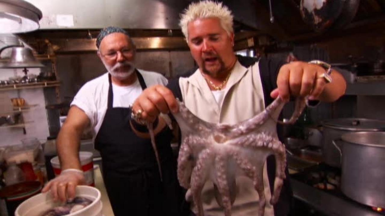 Cookin' and Eatin' Octopus