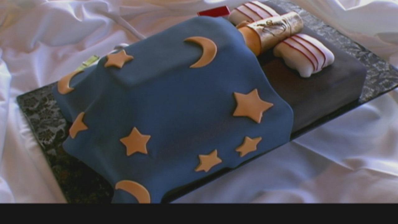 Tequila Cake with Edible Puke