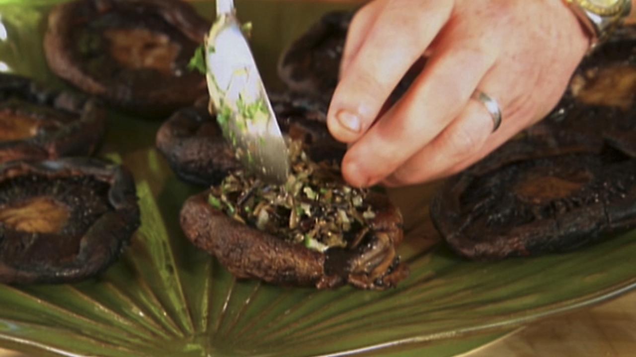 Stuffed Grilled Portobellos