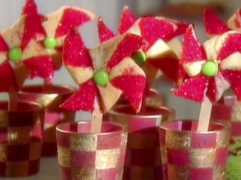 Poinsettia Cookies