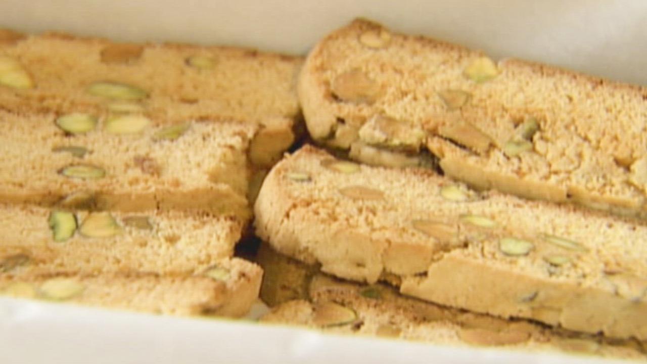 Honey Pistachio Biscotti