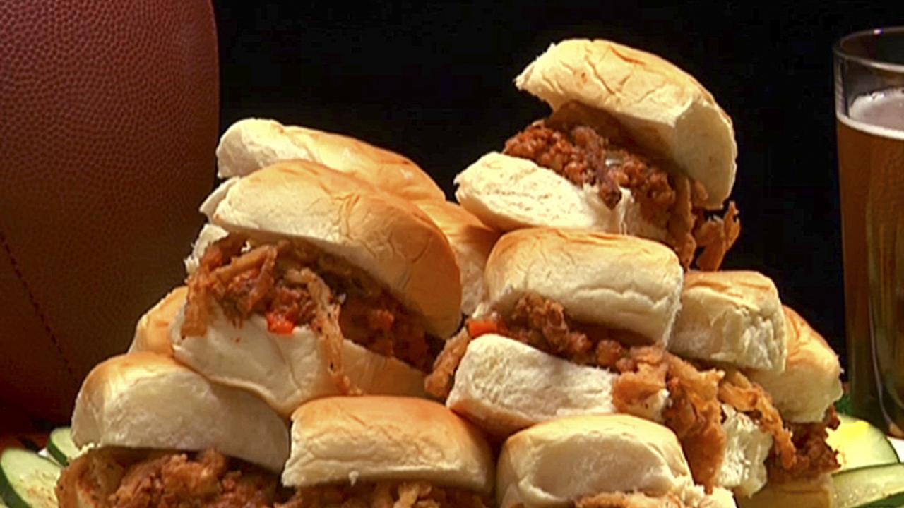 Sloppy Joes With Onion Straws