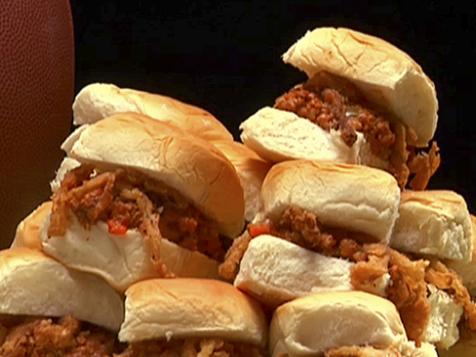Sloppy Joes With Onion Straws