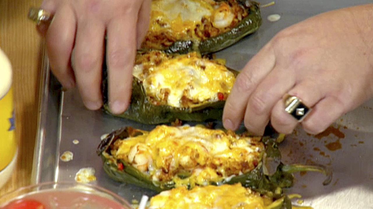Stuffed Poblanos