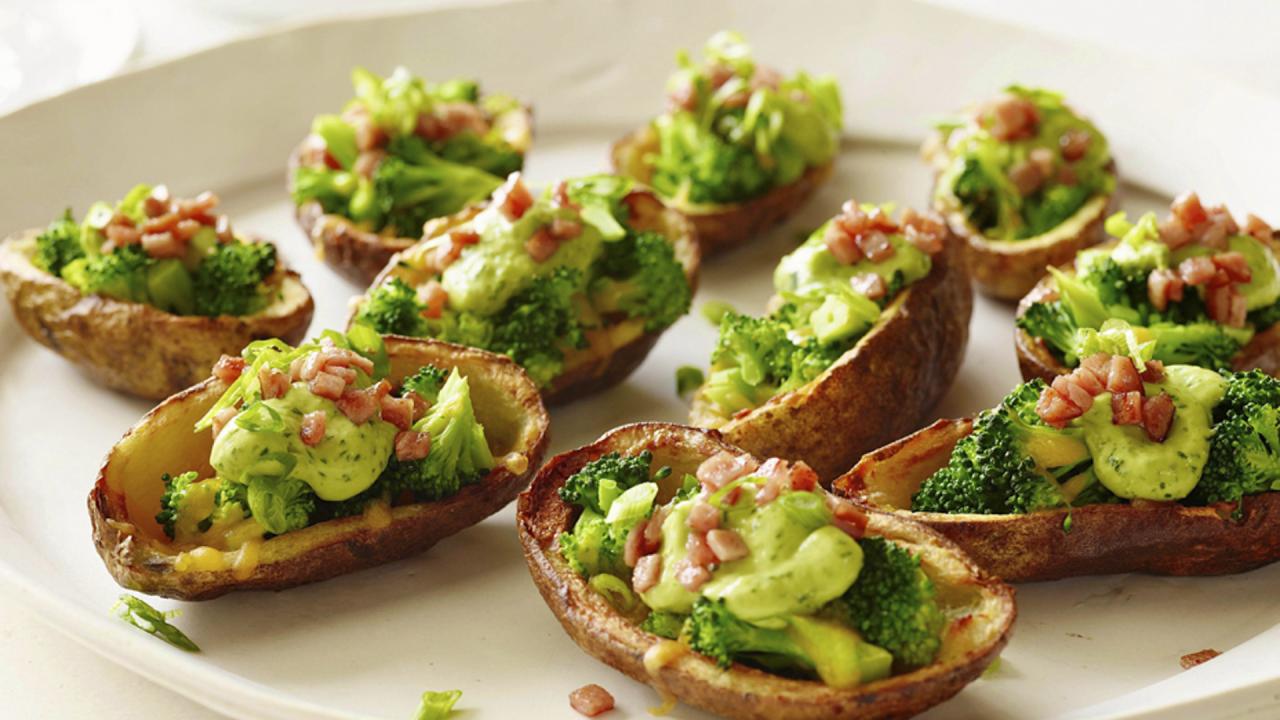 Stuffed Potato Skins