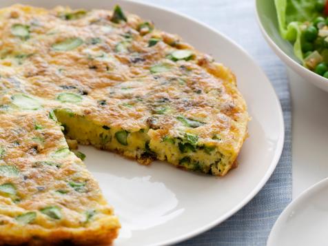 Asparagus Jack Cheese Frittata