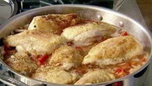 Giada De Laurentiis Makes Chicken Cacciatore