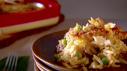 Orzo With Fontina and Peas