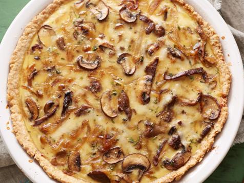 Onion Mushroom Quiche