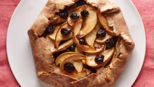 Rustic Apple Dried Cherry Pie