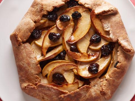 Rustic Apple Dried Cherry Pie