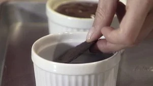 Chocolate Pudding Towers