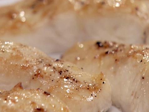 Seared Halibut and Salsa Verde