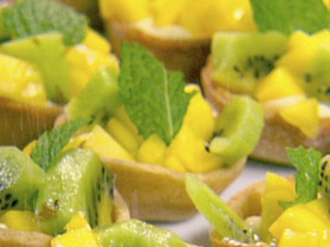 Kiwi and Mango Tartlets