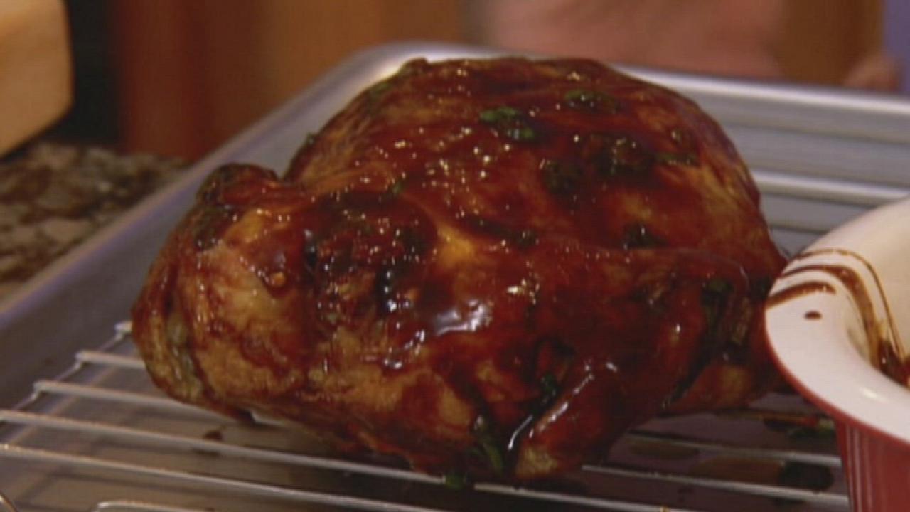 Hoisin Glazed Cornish Hen