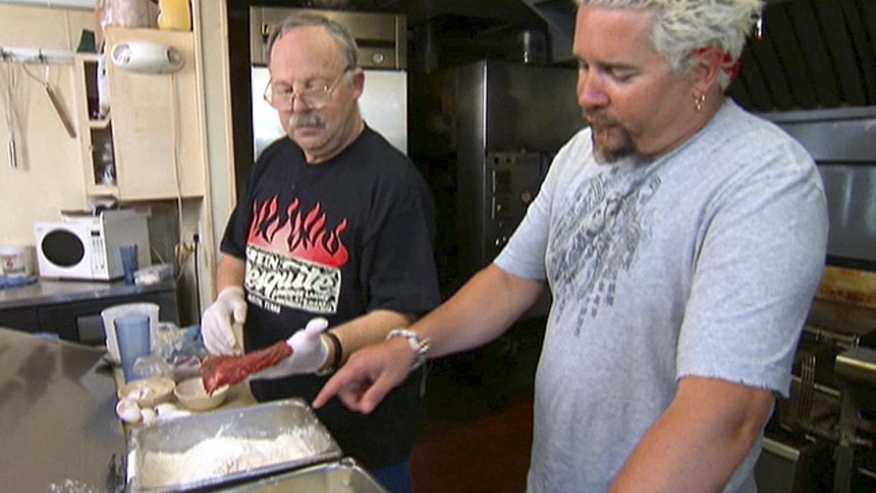 Watch Guy Fieri Enjoy Some Chicken Fried Steak