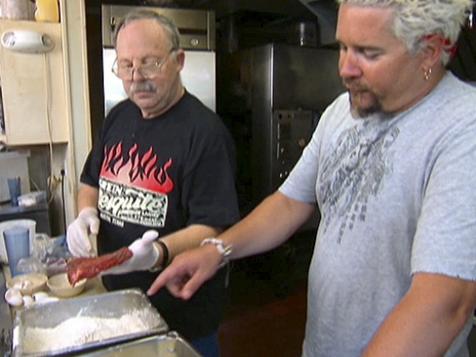 Watch Guy Fieri Enjoy Some Chicken Fried Steak