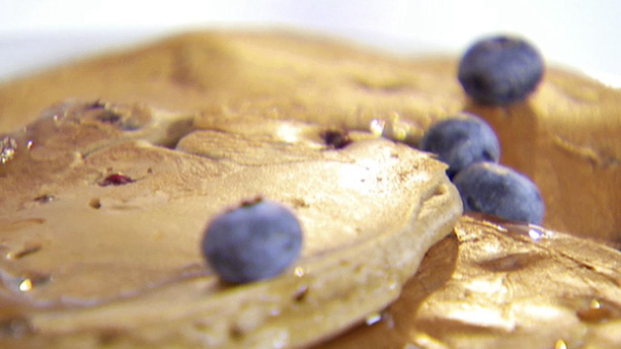 Blueberry Buckwheat Pancakes