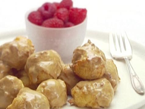 Coffee-Glazed Italian Doughnut