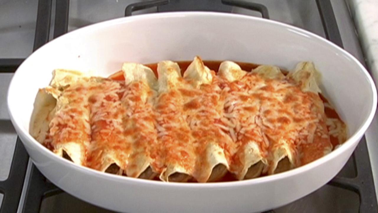 R2R: Black Bean Enchiladas