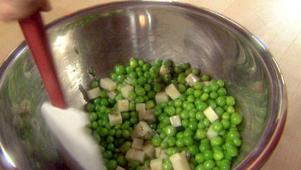 Peas With Herbs and Cheese