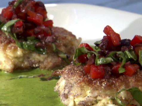 Blue Corn Crab Cakes