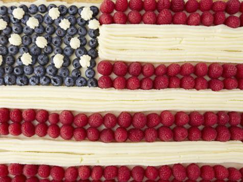 4th Of July Flag Cake