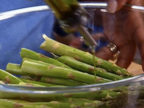Grilled Asparagus & BBQ Butter
