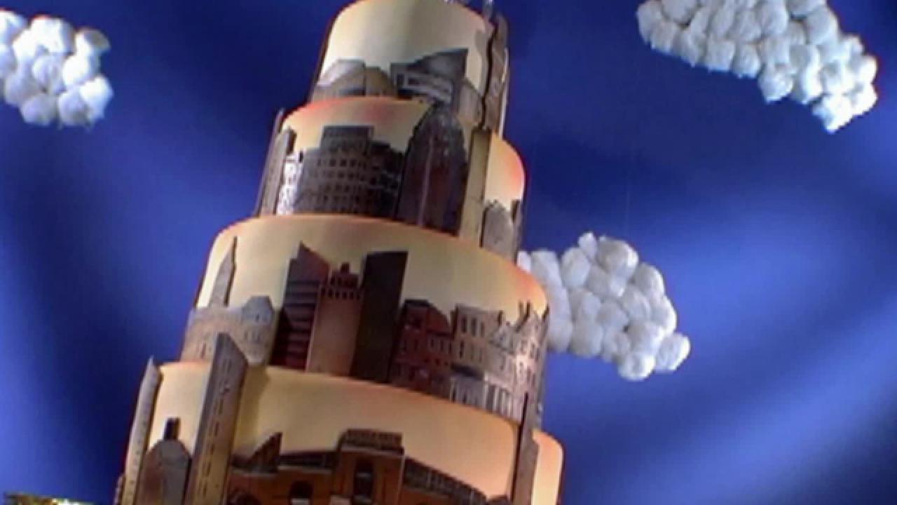 Baltimore Skyline Cake