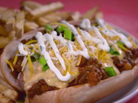 Chili on Brat