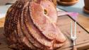 Maple Orange Bourbon Glazed Ham