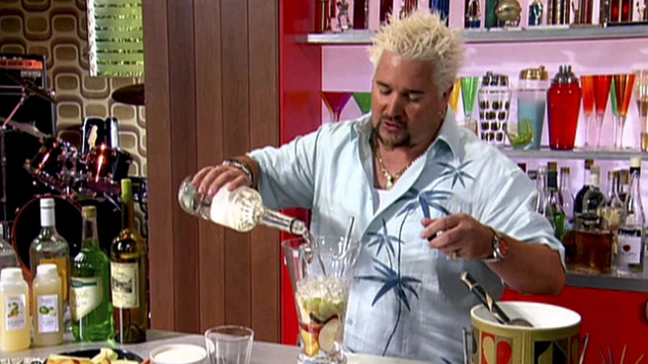 Guy's Silver Sangria Cocktail