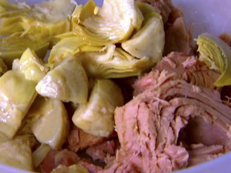 Artichoke and Tuna Panini
