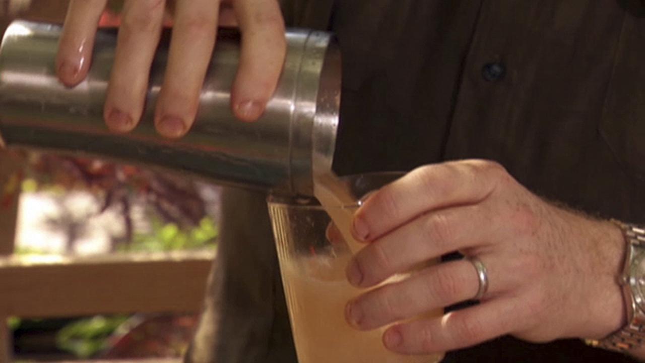 White Peach Tequila Cocktail