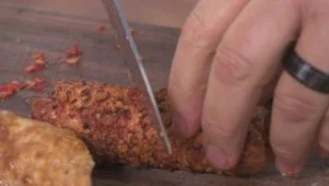 Spicy Corn Chip Egg Rolls