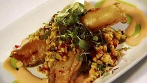 Ted Allen on Bacon Tempura