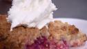Raspberry Cream Crumble