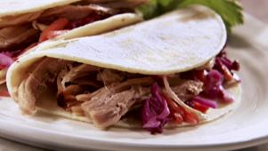 Orange Pork Shoulder Tacos