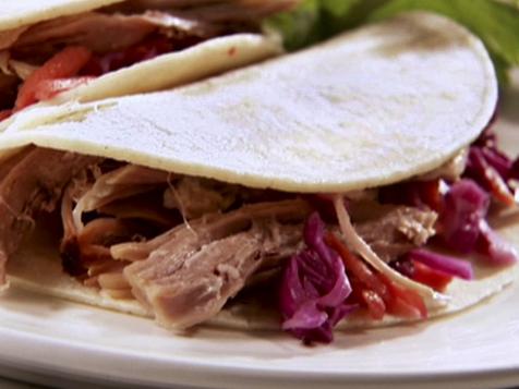 Slow Cooked Orange Pork Roast Tacos