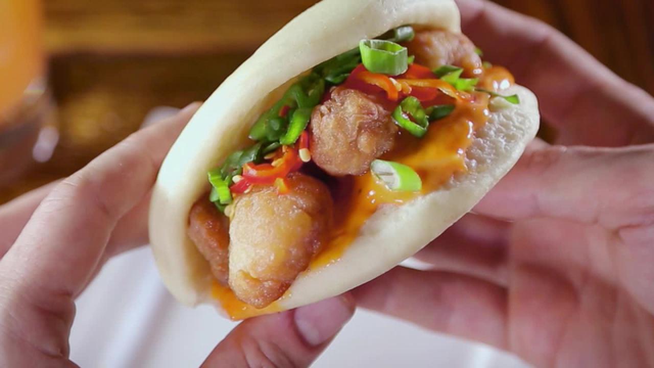 Mochiko Fried Chicken Bao