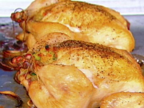 Cornish Hens and Stuffing