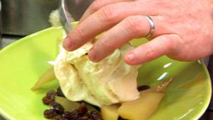 Poached Pears With Rum Dessert